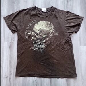 Brown Harley Tee